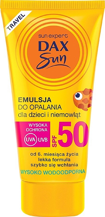 Sonnenschutzemulsion für Gesicht und Körper SPF 50 - Dax Sun Emulsion SPF50