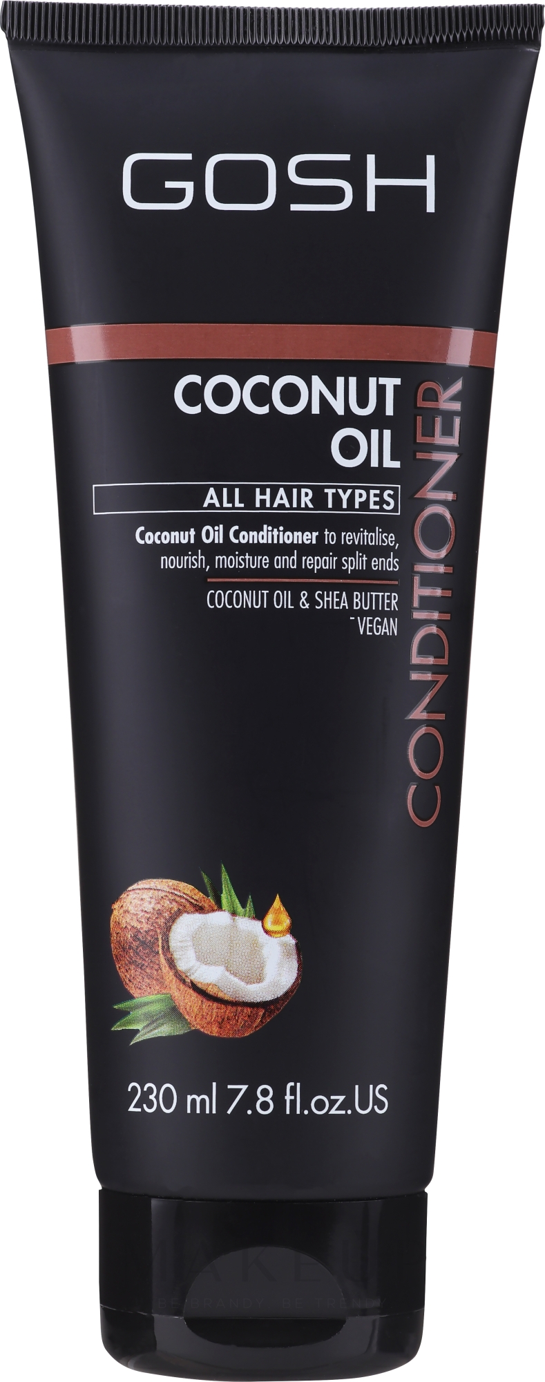 Haarspülung mit Kokosnussöl - Gosh Coconut Oil Conditioner — Bild 230 ml