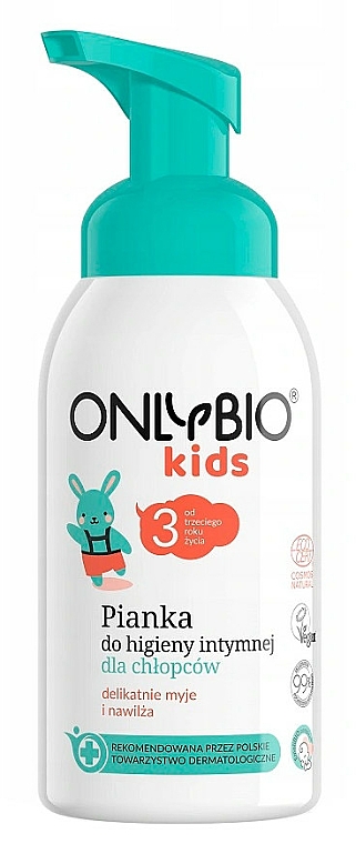 Waschschaum zur Intimhygiene für Jungen 3+ Jahren - Only Bio Foam For Intimate Hygiene For Boys — Bild N1