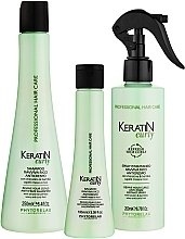 Haarpflegeset - Phytorelax Laboratories Keratin Curly Intensive Hair Treatment Kit (Shampoo 250ml + Conditioner 100ml + Haarspray 200ml) — Bild N2