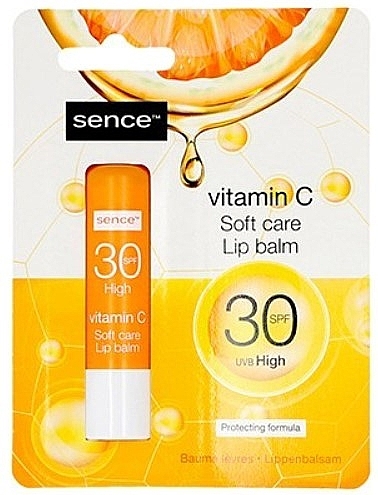 Lippenbalsam mit Vitamin C - Sence Lip Balm Vitamin C SPF 30 — Bild N1