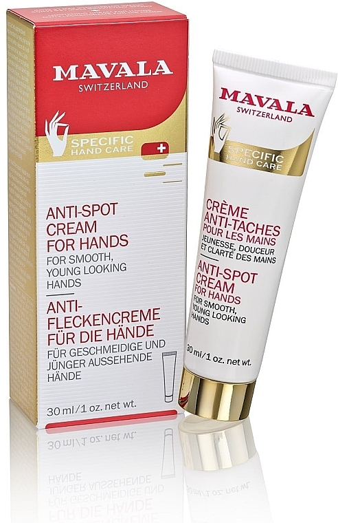 Handcreme gegen Pigmentflecken - Mavala Anti-Blemish Cream for Hands
