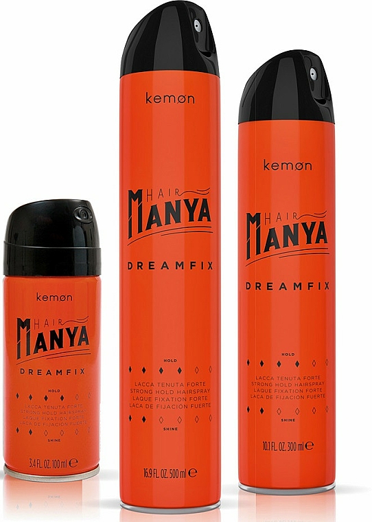 Haarlack mit Mangoduft Extra starker Halt - Kemon Hair Manya Dreamfix — Bild N4