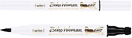 Düfte, Parfümerie und Kosmetik Eyeliner mit Stempel - Wibo Boho Woman Eyeliner with Heart Stamp