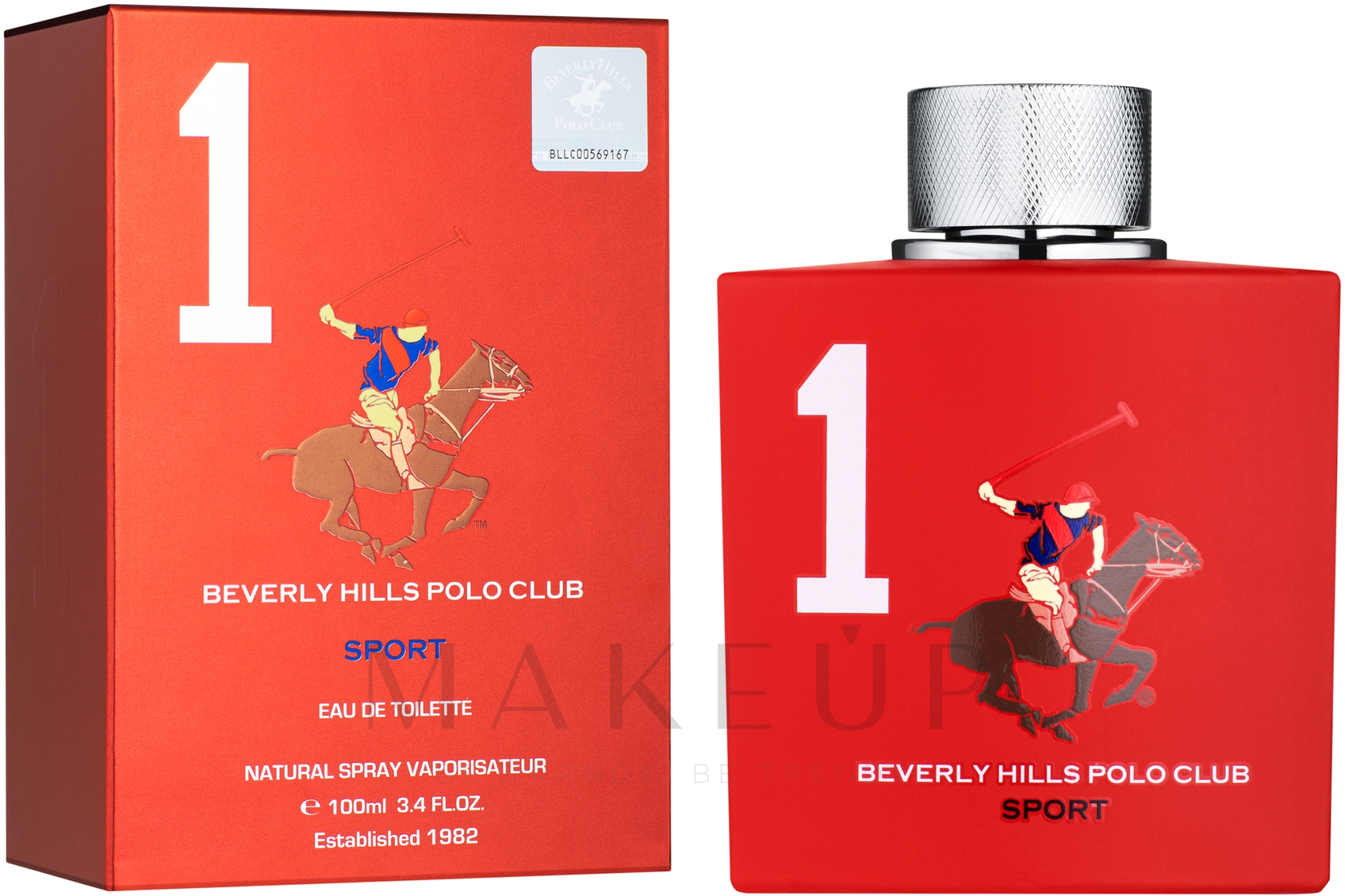 Beverly Hills Polo Club Men Sport No.01 - Eau de Toilette  — Bild 100 ml