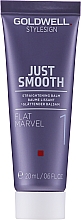 Düfte, Parfümerie und Kosmetik Glättender Haarbalsam - Goldwell Style Sign Just Smooth Flat Marvel Straightening Balm