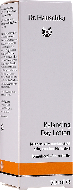 Ausgleichendes und feuchtigkeitsspendendes Tagesfluid für fettige und gemischte Gesichtshaut - Dr. Hauschka Balancing Day Lotion — Bild N2