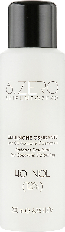 Oxidationsemulsion - Seipuntozero Scented Oxidant Emulsion 40 Volumes 12% — Bild N1