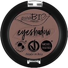 Matter Lidschatten - PuroBio Cosmetics Ecological Eyeshadow Matte — Bild N2
