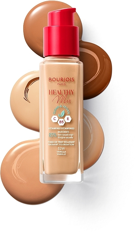 Bourjois Healthy Mix Clean & Vegan Foundation - Feuchtigkeitsspendende Foundation — Bild N4