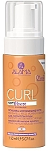 Schaum für lockiges Haar - Alama Curl Soft Mousse Foam — Bild N1