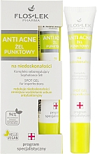 Antibakterielles Gesichtsgel gegen Akne - Floslek Anti Acne Antibacterial Intense Gel — Foto N2