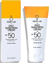 Sonnenschutzcreme für normale und trockene Haut SPF 50 - Youth Lab. Daily Sunscreen Cream SPF 50  — Bild N1