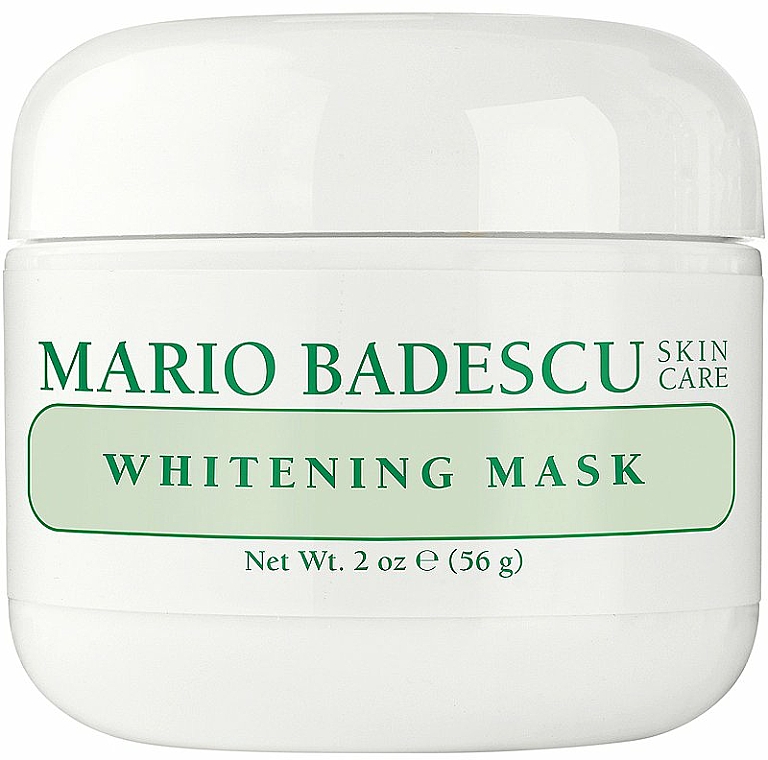 Aufhellende Gesichtsmaske mit Olivenblattextrakt und Vitamin E - Mario Badescu Whitening Face Mask — Bild N1