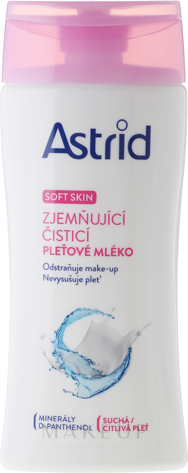 Gesichtsreinigungsmilch für trockene Haut - Astrid Soft Skin — Bild 200 ml