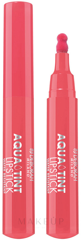Lippentinte - Deborah Aqua Tint Lipstick — Bild 07 - Coral Red