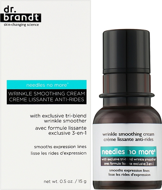 Glättende Gesichtscreme mit Rizinusöl - Dr. Brandt Needles No More Instant Wrinkle Relaxing Cream — Bild N2
