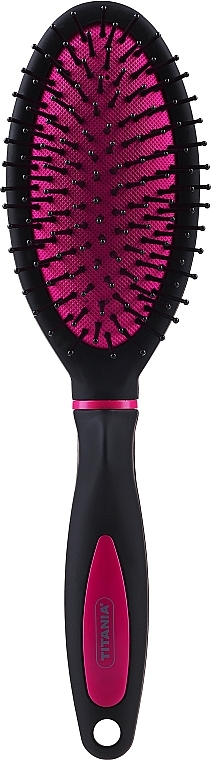 Haarbürste rosa-schwarz - Titania Pneumatic Hair Brush — Bild N1