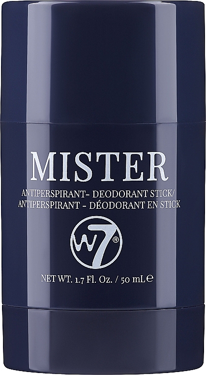 Deostick Antitranspirant - W7 Mister Antiperspirant Deodorant Stick — Bild N1