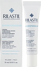 Revitalisierende Anti-Falten-Augenkonturcreme - Rilastil Hydrotenseur Restructuring Anti-wrinkle Eye Cream — Bild N2