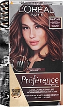 Higlights für natürliche, gemischte, goldene Reflexen - L'Oreal Paris Preference Glam Bronde — Bild N4