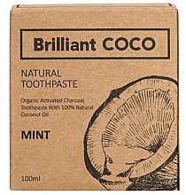 Düfte, Parfümerie und Kosmetik Zahnpasta - Brilliantcoco Toothpaste Zero Waste Mint