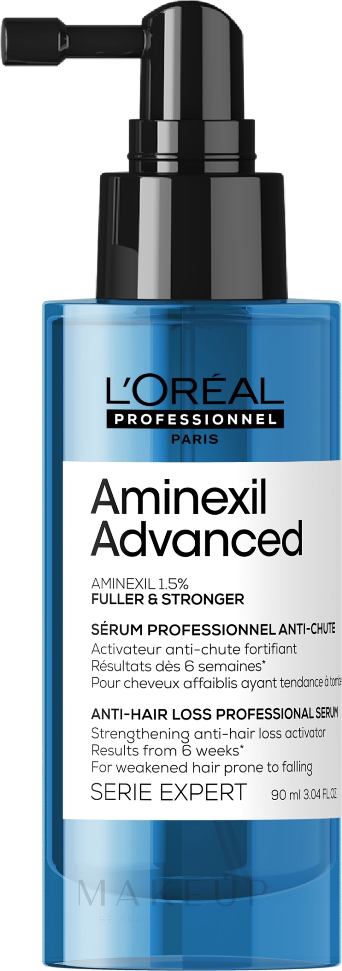 Serum für die Kopfhaut - L'Oreal Professionnel Aminexil Advanced Fuller & Stronger Anti-Hair Loss Serum — Bild 90 ml