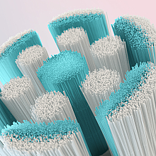 Austauschbare Zahnbürstenköpfe für elektrische Zahnbürste weiß - Oral-B Braun iO Gentle Care — Bild N16