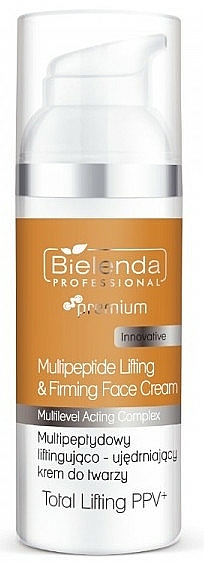 Straffende Liftingcreme für das Gesicht - Bielenda Professional Premium Total Lifting PPV+ Face Cream — Bild N1