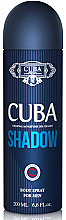Düfte, Parfümerie und Kosmetik Cuba Shadow - Deospray