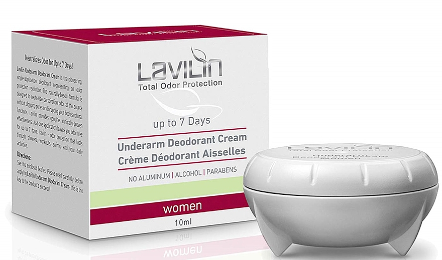 Creme-Deodorant - Lavilin 7 Day Underarm Deodorant Cream Women — Bild N1