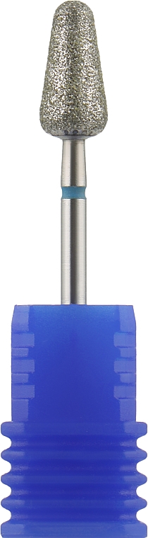 Diamant-Nagelfräser abgerundet 6,0 mm blau - Head The Beauty Tools — Bild N1