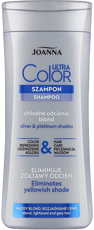 Shampoo für blondes, aufgehelltes und graues Haar - Joanna Ultra Color System — Bild N1