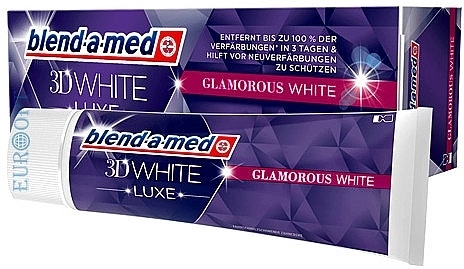 Zahnpasta - Blend-A-Med 3D White Luxe Glamorous White — Bild N1