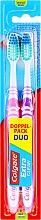 Düfte, Parfümerie und Kosmetik Zahnbürste mittel Extra Clean lila, rosa 2 St. - Colgate Expert Cleaning Medium Toothbrush