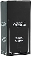 Düfte, Parfümerie und Kosmetik Klares Rasiergel - Barburys Transparant Shaving Gel