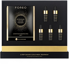 Düfte, Parfümerie und Kosmetik Gesichtspflegeset - Foreo UFO Intensive Caviar Fusion Mask & Serum (Gesichtsmaske 5x2ml + Gesichtsserum 5x2ml)