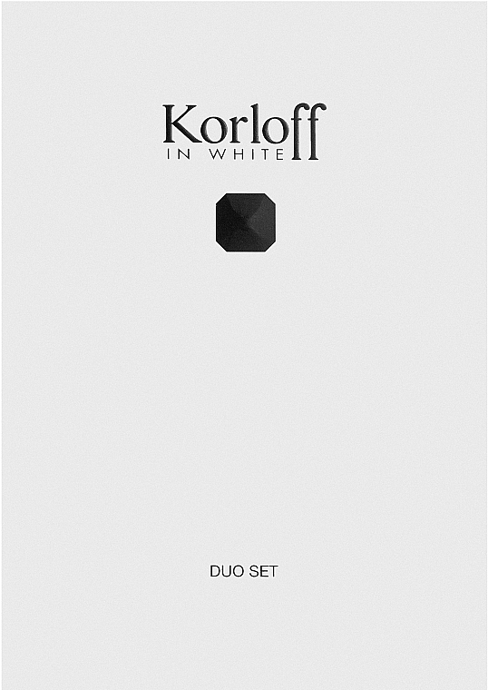 Korloff Paris Korloff In White - Duftset (Eau de Toilette 88ml + Duschgel 150ml) — Bild N1