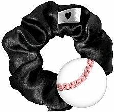 Scrunchie-Haargummi classic black 1 St. - Bellody Original Silk Scrunchie — Bild N2