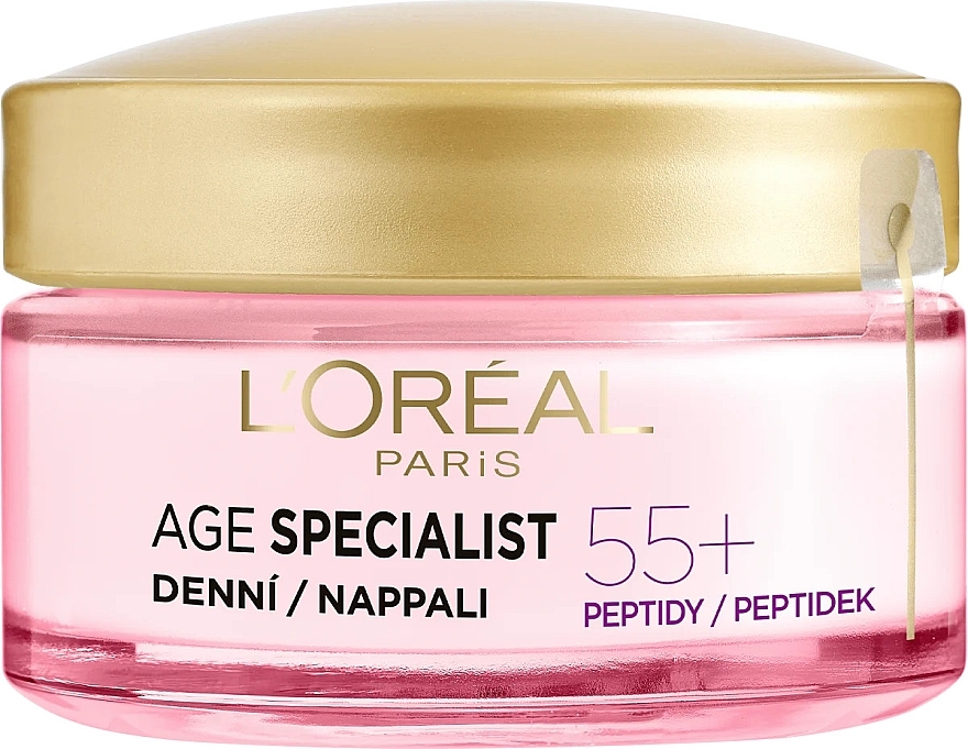 Aufhellende Anti-Falten-Tagescreme 55+ - L'Oreal Paris Age Specialist Day Cream 55+ — Bild N1