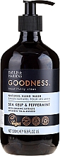 Düfte, Parfümerie und Kosmetik Natürliche Handseife Sea Kelp & Peppermint - Baylis & Harding Goodness Sea Kelp & Peppermint Natutal Hand Wash