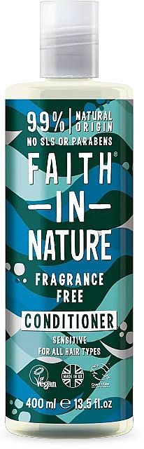 Conditioner für alle Haartypen ohne Geruch - Faith in Nature Fragrance Free Conditioner — Bild N1