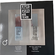 Alyssa Ashley Musk For Men - Duftset (Eau de Toilette 15ml + After Shave Spray 15ml) — Bild N1