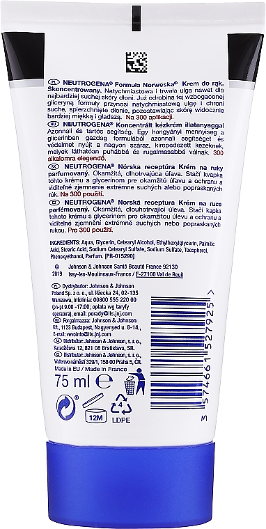 Konzentrierte Handcreme für extrem trockene Haut - Neutrogena Norwegian Formula Concentrated Hand Cream — Bild N4