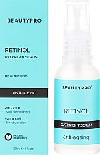 Gesichtsserum mit Retinol für die Nacht - BeautyPro Overnight Serum Ocean Retinol 1% — Bild N2