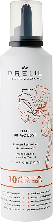 Multifunktionale Haarmousse zum Styling - Brelil Bio Traitement Beauty Hair BB Mousse — Bild N3