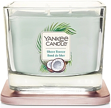 Düfte, Parfümerie und Kosmetik Duftkerze im Glas Shore Breeze - Yankee Candle Shore Breeze Elevation Square Candles