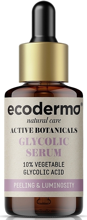 Serum mit Glykolsäure - Ecoderma Active Botanicals Glycolic Serum — Bild N1