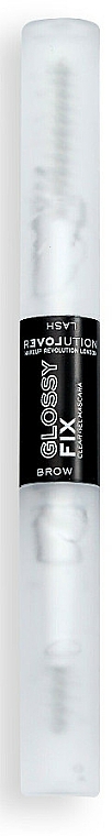 Fixiergel für Augenbrauen und Wimpern - ReLove Glossy Fix Clear Brow Gel & Mascara — Bild N1