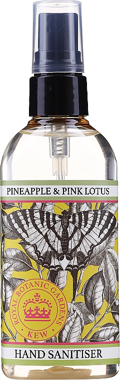 Händedesinfektionsmittel mit Ananas und rosa Lotus - Royal Botanic Gardens Kew Pineapple and Pink Lotus Hand Sanitiser — Bild N1